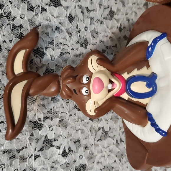 VTG Nestlé Quik Drink Chocolate Milk Plastic Pitcher Turning Stir Inside - Picture 4 of 13